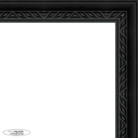 Poster Palooza A3 16.5x11.7 Traditional Black Complete Wood Picture Frame with UV Acrylic Plexiglass, Foam Board Backing & Hardware Included