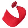 UGOTRAYS Red Hair Extensions Real Human Hair, Clip in Hair