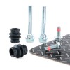 RIDEX 1165G0020 Guide Sleeve Set, Brake Caliper Rear, Front