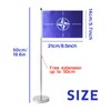 NATO Table Flag 9" x 6" North Atlantic Treaty Organization