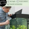 Fowecry 6 Piece Aquarium Lid Handles Transparent Acrylic for Aquarium