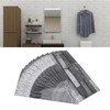 12pcs Tile Wall Sticker Thickened PVC Self Adhesive Waterproof Retro