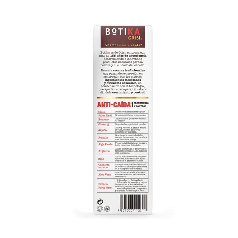 Grisi 2 Pack Shampoo Y Serum Grisi Botika Anti Caída