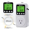 DIGITEN Temperature Controller Day/Night Temperature Control Outlet Reptile Thermostat Timer