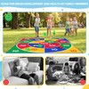 Giant Tic Tac Toe Bean Bag Toss Outdoor Games Double-Sided