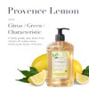 Jabón líquido para manos con limón de Provenza, hidratante natural