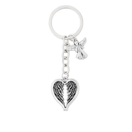 HAQUIL Angel Keychain Memorial Cute Jewelry Angel Protect Keychain…, 2, Medium