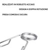 Pack of 4 Disc Stoppers 25 mm Handlebar Clasps Barbell