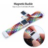 Wellfit Stretchy Braided Gizmo Watch Band Replacement - Magnetic Buckle,