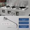 AA Faucet Wok Range Center-On Automatic Faucet with 14" Spout