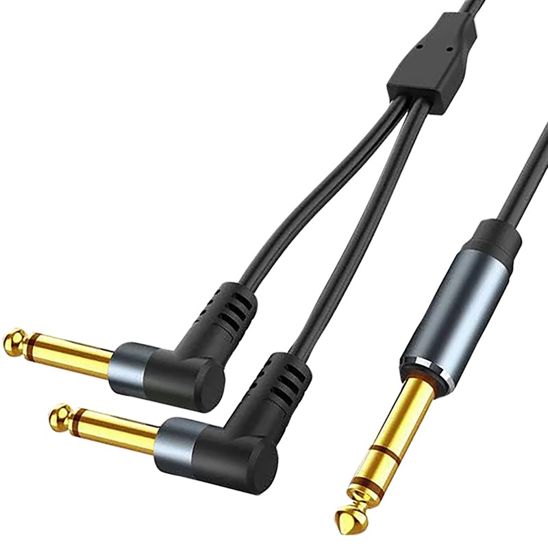 Tunghey 1/4 Insert Cable - TRS Stereo to Dual Right