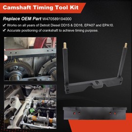W470589104000 for Detroit Diesel DD15 DD16 Engine Camshaft Timing Tool TDC Locating Pin Brake Adjustment Tool Barring Tool Fuel Line Socket Heavy Duty W470589001500 W470589046300
