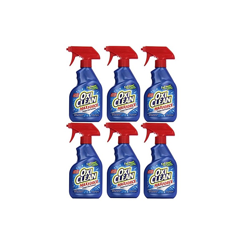 OxiClean Max Force Laundry Stain Remover Spray, 12 Fl Oz