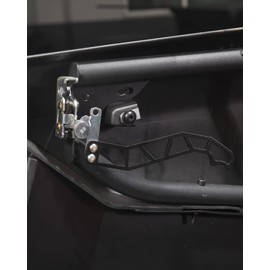 A & UTV PRO UTV Door Latches for 2017-2025 Can Am Maverick X3 X DS RS Turbo R Max 2&4 Door Accessories, X3 Custom Metal Door Handles Black, 4PCS