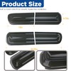 Smoked Tail Light Covers for Dodge Challenger 2015-2024, Smoke Black