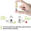 HAOGUAIS 6-Pack E11 LED Light Bulbs, E11 Mini Candelabra Base,