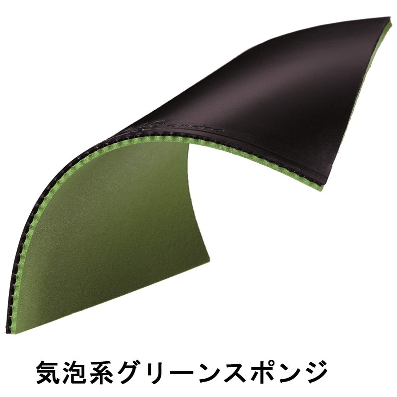 ANDRO Hexer Powergrip Rubber Black 2.1 mm
