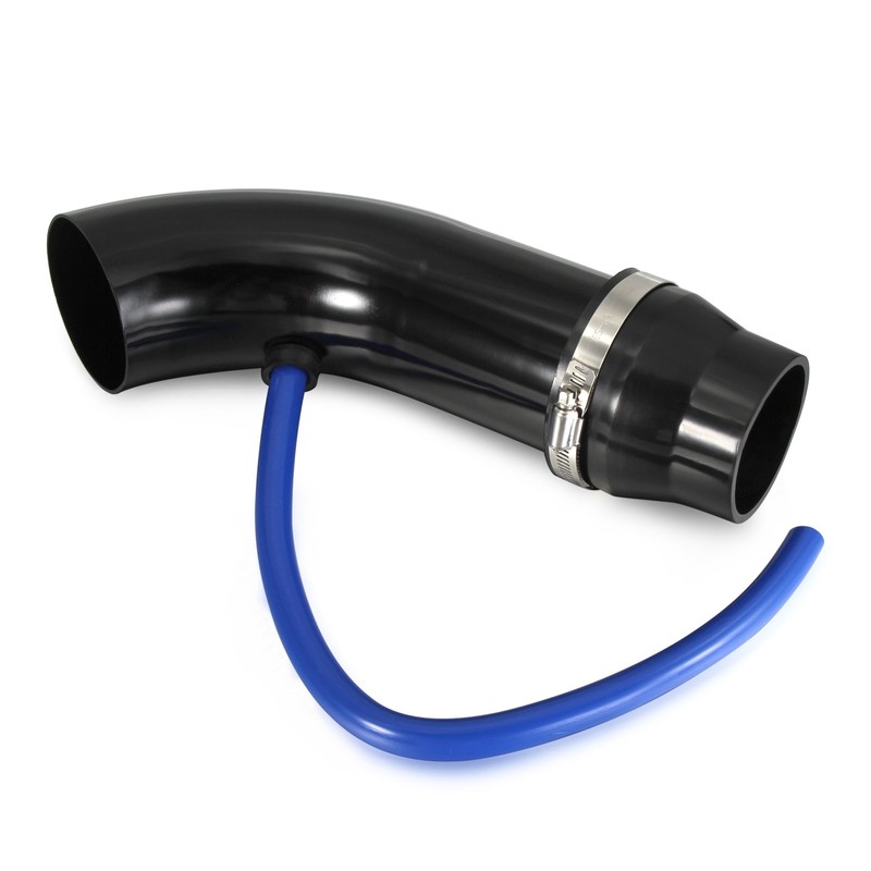 Black Universal 3" Car Cold Air Intake Induction Pipe Filter