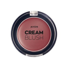 Avon Cream Blush Soft Plum, Creamy, Lightweight and Easy-to-Blend Formula for a Natural Hint of Sheer Lip and Cheek Colour