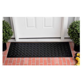 Calloway Mills 900071848 Hampton Weave Rubber Doormat, 18" x 48"