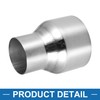 A ABSOPRO Exhaust Component to Pipe Adapter Reducer Stainless Steel