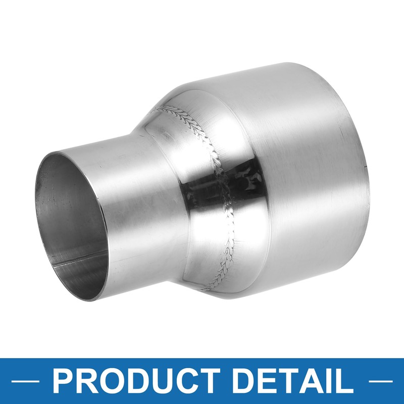 A ABSOPRO Exhaust Component to Pipe Adapter Reducer Stainless Steel