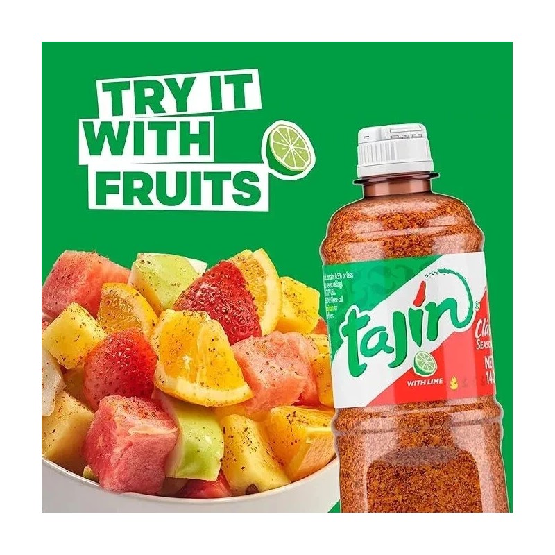 Tajin 2 XXL Bottles of Tajin Seasoning, 14 oz., 2