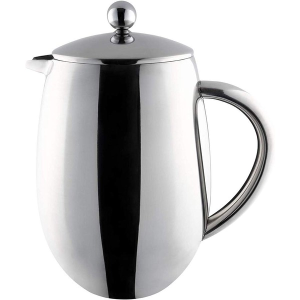 3 Cup Stainless Steel Double Wall Cafetiere
