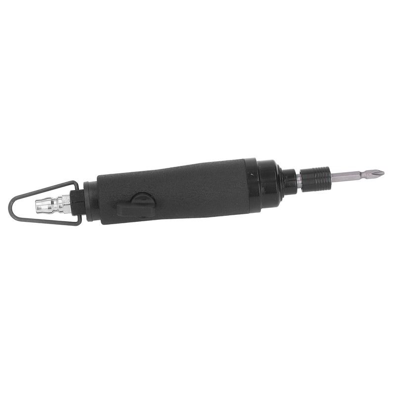 Pneumatic Screwdriver Noise Free Straight Handle Reversible Alloy Steel Industrial