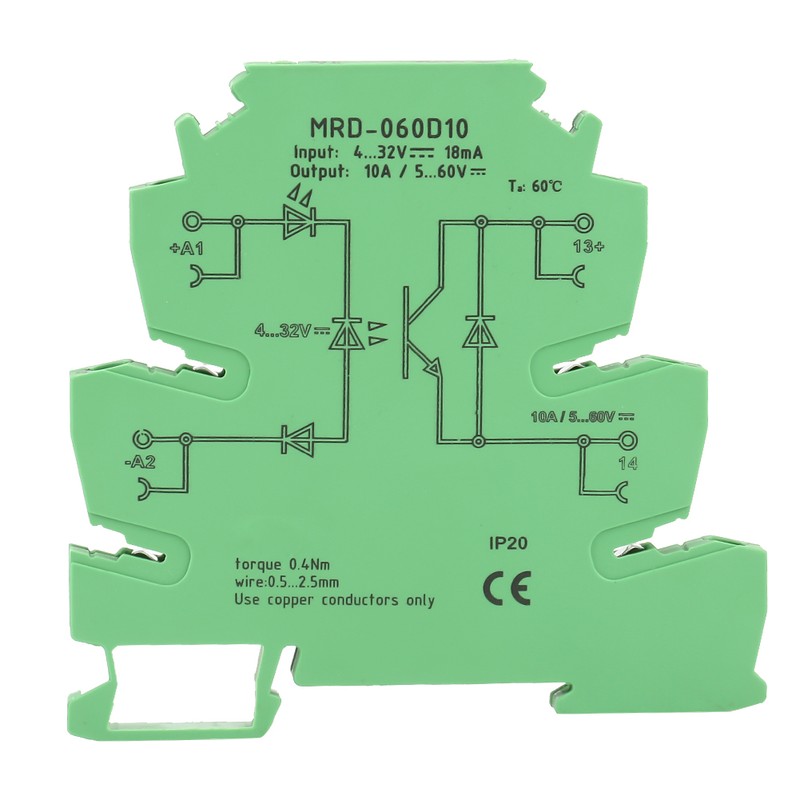MRD-060D10 Ultra Thin PLC Relay Power Amplifier Board DC Solid