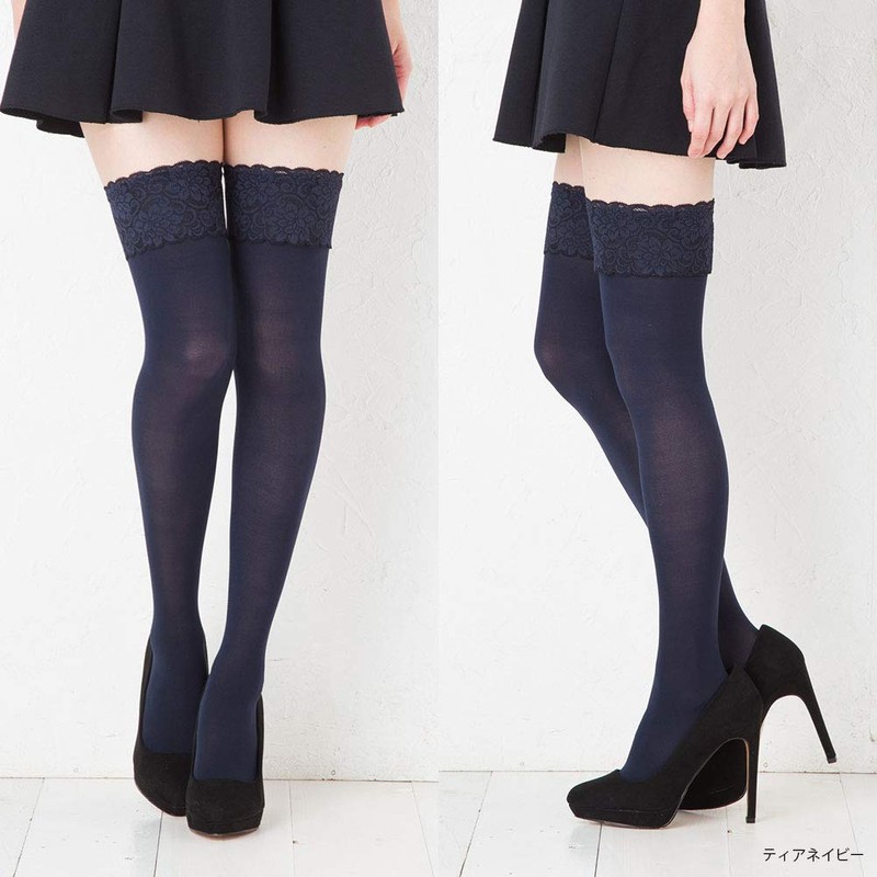 MORE Garter Stockings with Lace 30 Denier 22-25cm 41-5030 784