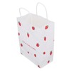 10Pcs Gift Bags Medium Size Reusable Odorless Strawberry Pattern Widely