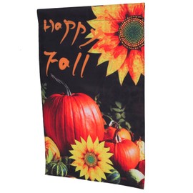 CAXUSD Thanksgiving Elements Garden Flag Fall Harvest Porch Sign for Home Decor Easy to Install Remove Durable for Seasonal Celebrations