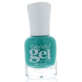 Gel Nail Polish Long Lastin, Quick Drying, Lasts up to 14 Days, No UV or LED Lamp Needed to Cure by Gabriella (Ocean Wave)
