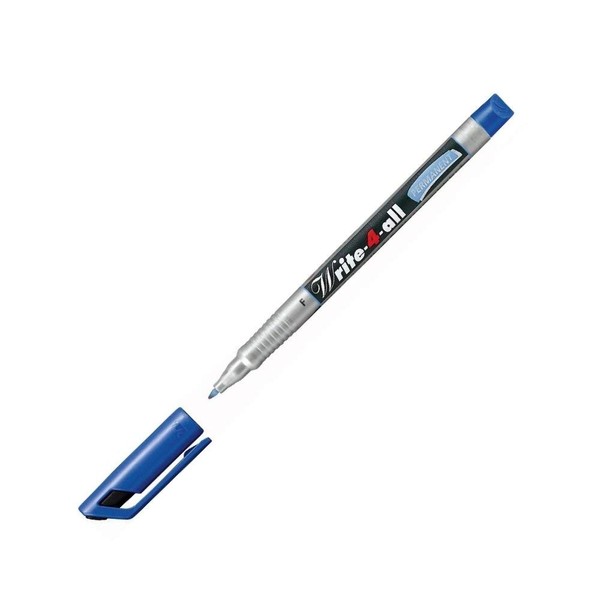 Permanent-Marker - STABILO Write-4-all - fein - Einzelstift - blau