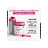 Creatina Mujer 5000mg Colágeno Bovino Bcaa Recuperación Sin