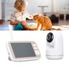 HD Baby Camera with Screen Pan Tilt Zoom 2 Way