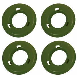 COUNTERPART AUTOMOTIVE 1967 1968 1969 1970 1971 1972 CHEVY GMC TRUCK DOOR HANDLE ESCUTCHEON KIT GREEN