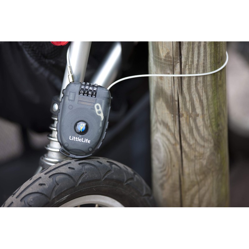 LittleLife Unisex Cable Lock Buggy and Pushchair Accessory, Cable Lock,