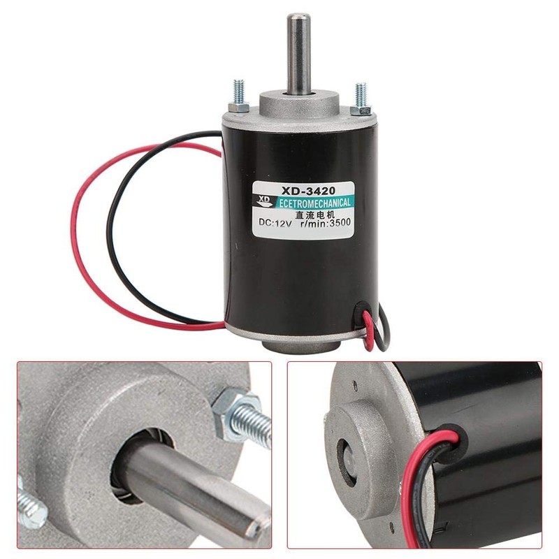 Motor, XD-3420 12/24V 30W Permanent Magnet DC Motor High Speed