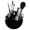 Spirella 10.16914 Bowl-Shiny Makeup Container, Black
