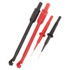 Multimeter Test Leads Kit Brass PVC PA Durable Wearable 4mm