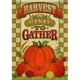 Carson Home Accents A Time to Gather Trends Classic Garden Flag