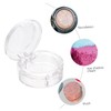 Healvian 8pcs Makeup Empty Plate Eyeshadow Holder Durable Cosmetic Organizer