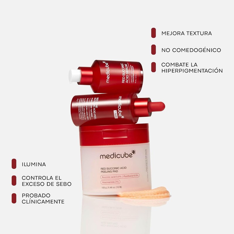 RED SUCCINEC PEELING PAD 2024