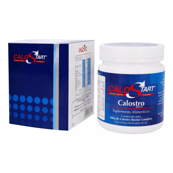 Calostart Liv Nutrition- Calostro Bovino Suplemento En Polvo De 200g Sabor Sin Sabor