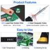 120W LED Soldering Iron Kit, 7s Fast Heating Adjustable Temp