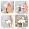 2PCS Cute Hanging Toothbrush Holder, OK Hand Wall Hanging Utility