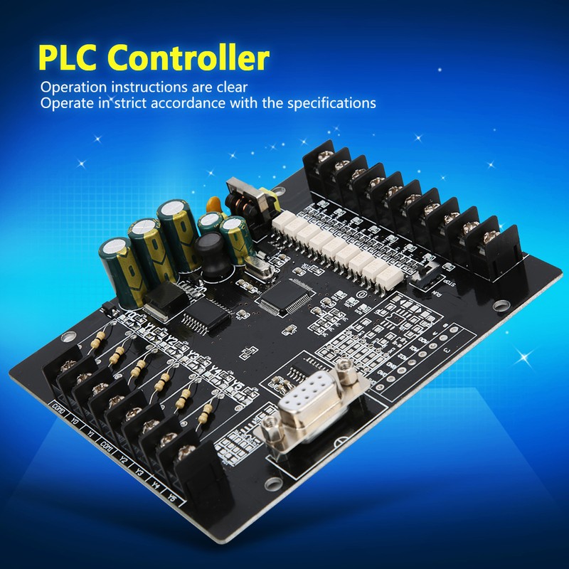PLC Industrial Control Board Programmable Control Board FX1N‑14MT Module