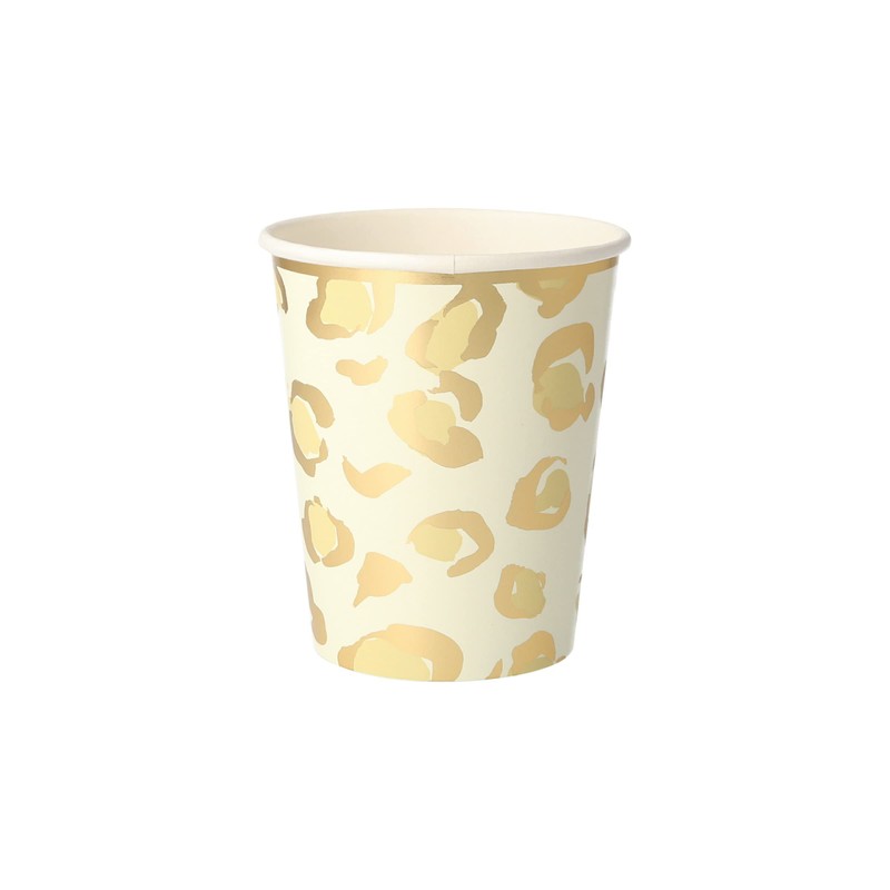 Meri Meri Safari Animal Print Party Cups (Pack of 8)